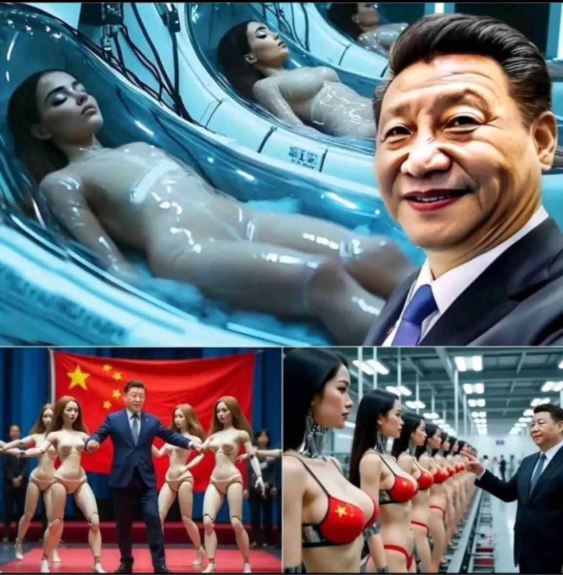 😱The world is upside down! China begins to create robots for… See more